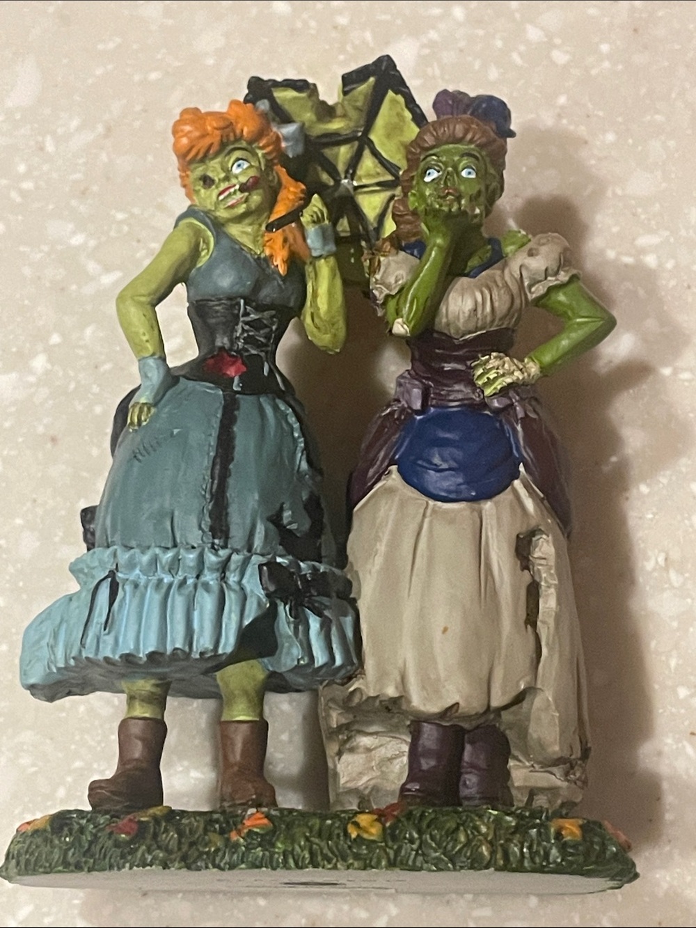 Department 56 Snow Village Halloween Painted Ladies Figure 4044891  Zombie
